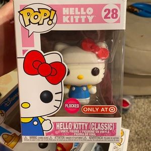 Target Exclusive Funko Pop Hello Kitty Flocked